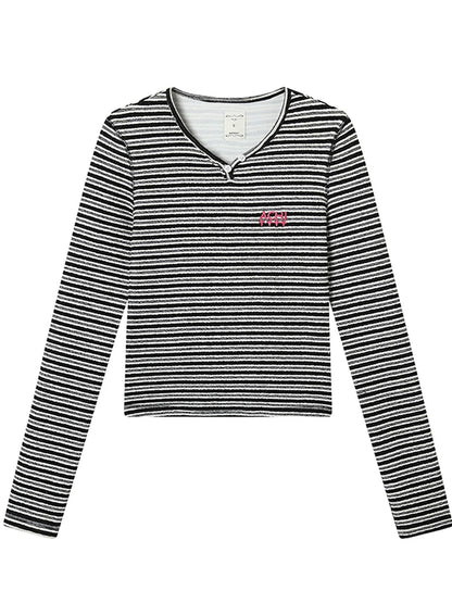 Breton Striped Long-Sleeve Tee