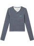 Achihara Breton Striped Long-Sleeve Tee