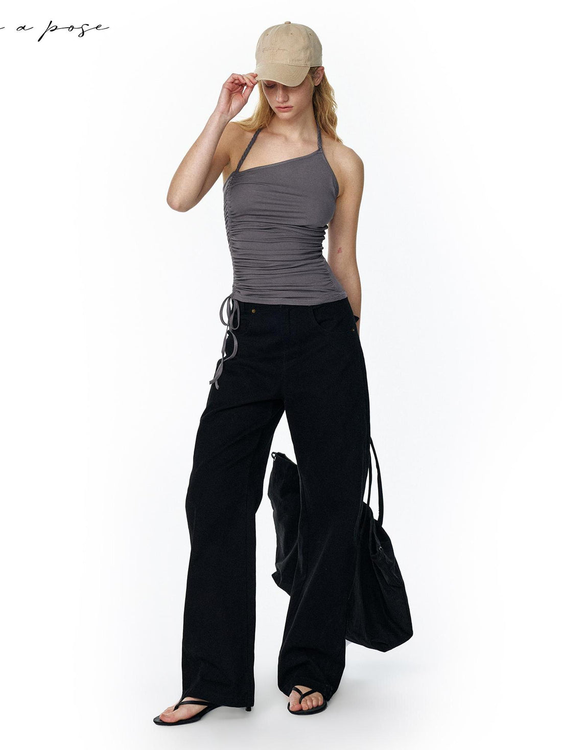 Sexy Off-Shoulder Ärmelloses Top Sommer Neue Cami 