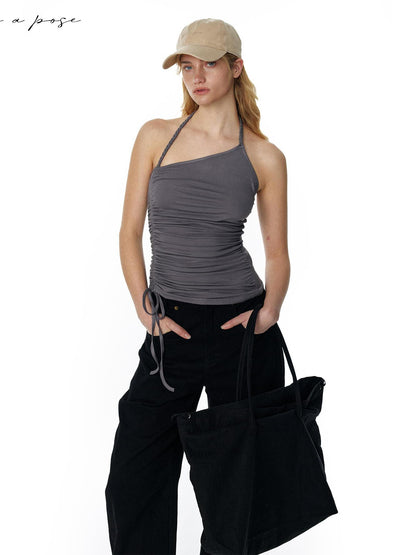 Sexy Off-Shoulder Sleeveless Top Summer New Cami