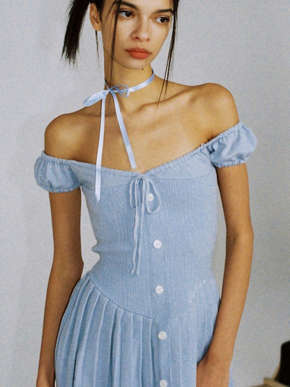 SweetChilling Sexy Spaghetti Strap Bodycon Mini Skater Dress