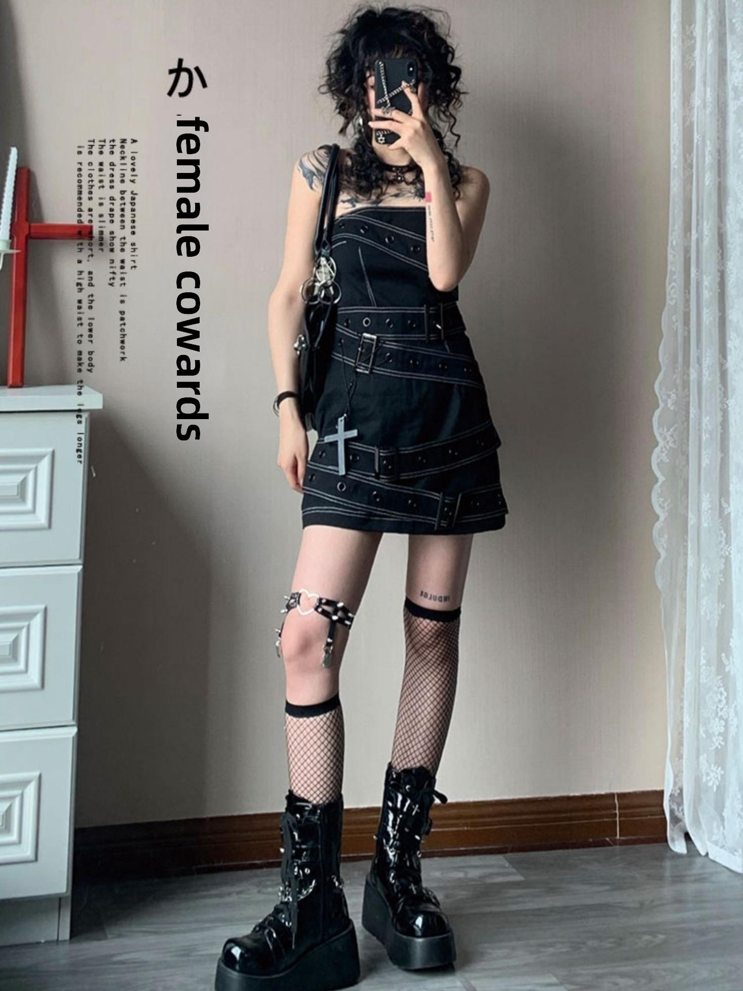 WSW WUSHENWU Short Tongue Flirty Skirt
