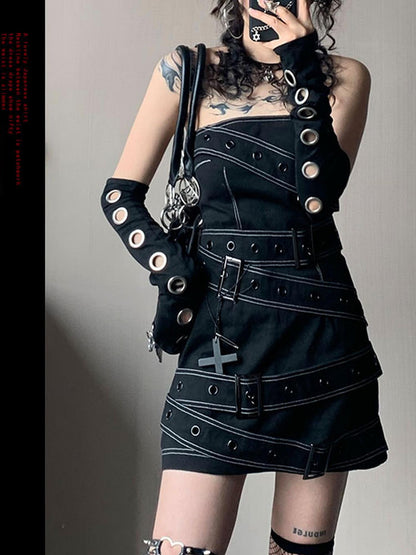 WSW WUSHENWU Short Tongue Flirty Skirt