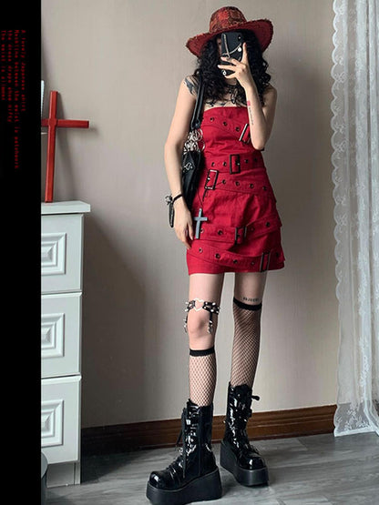 WSW WUSHENWU Short Tongue Flirty Skirt