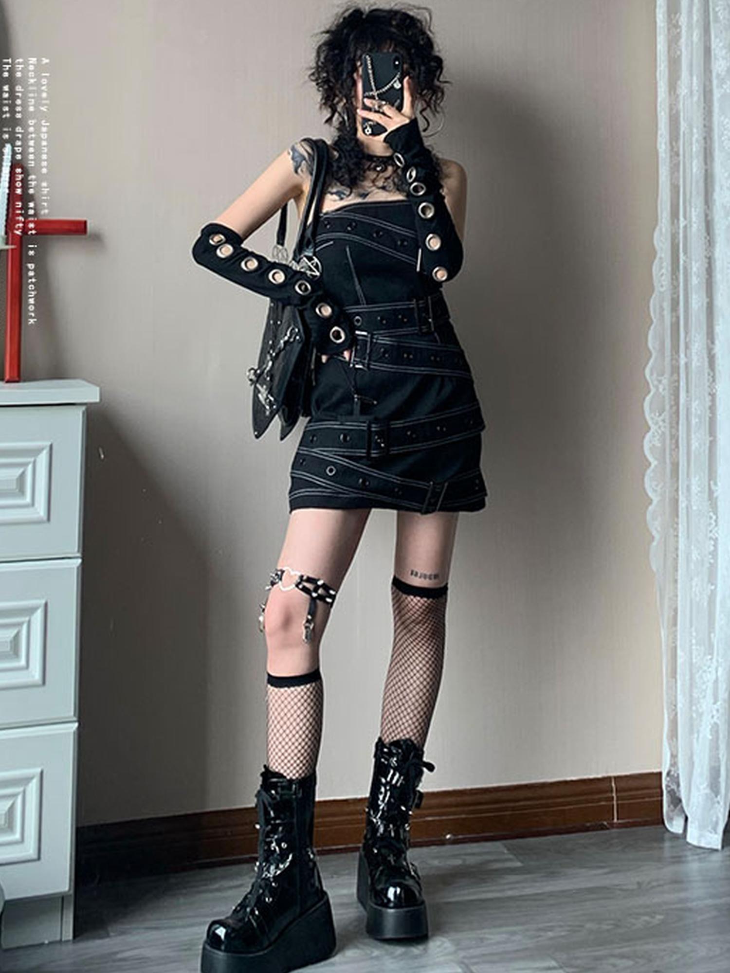 WSW WUSHENWU Short Tongue Flirty Skirt