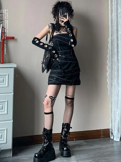 Short Tongue Flirty Skirt