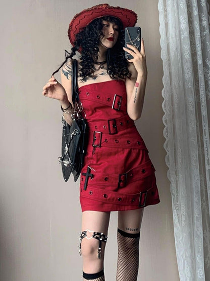 WSW WUSHENWU Short Tongue Flirty Skirt