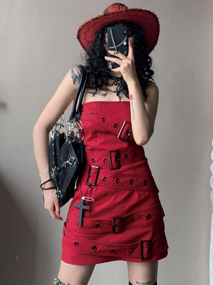 WSW WUSHENWU Short Tongue Flirty Skirt