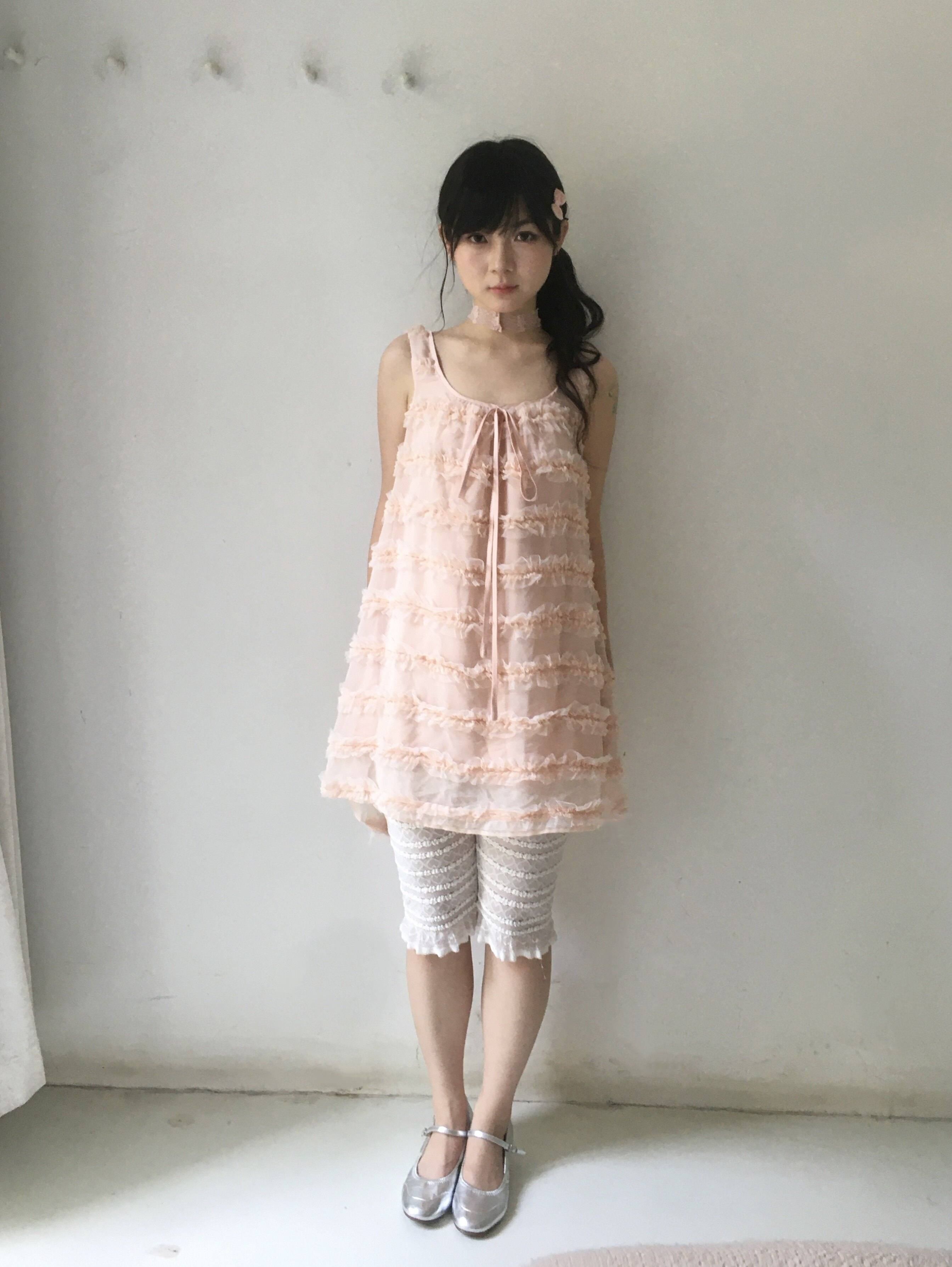 SicAstra_Girlish_Lace_Tulle_Spaghetti_Strap_Bow_Tie_Tiered_Women&
