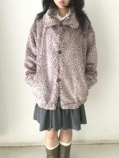 SicAstra_Gray_Purple_Polka_Dot_Lapel_Bow_Neck_Scarf_Women&