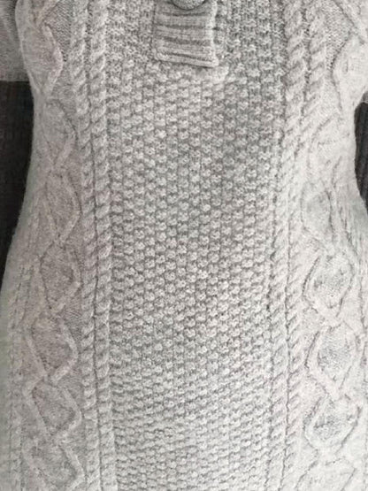 SicAstra Retro Lace Trim Mock Neck Layered Ribbed Women&
