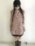SicAstra_Vintage_Collegiate_Plaid_Blazer_Collar_Sweet_Women&