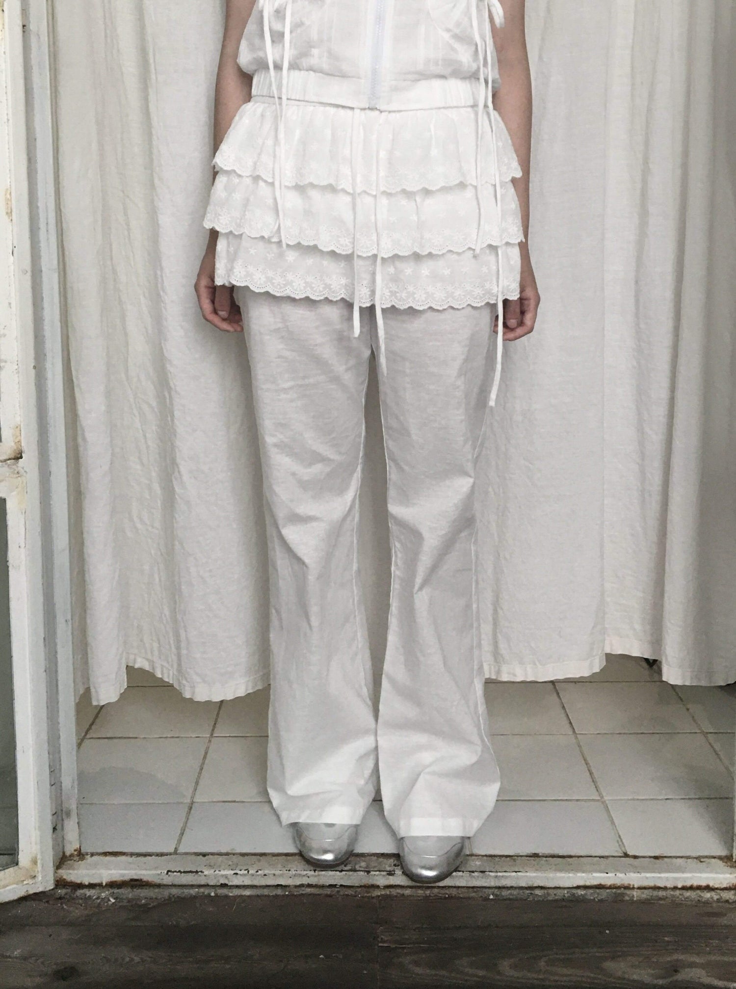 SicAstra_Woodland_Lace_Patchwork_Drawstring_Slight_Flare_Women&