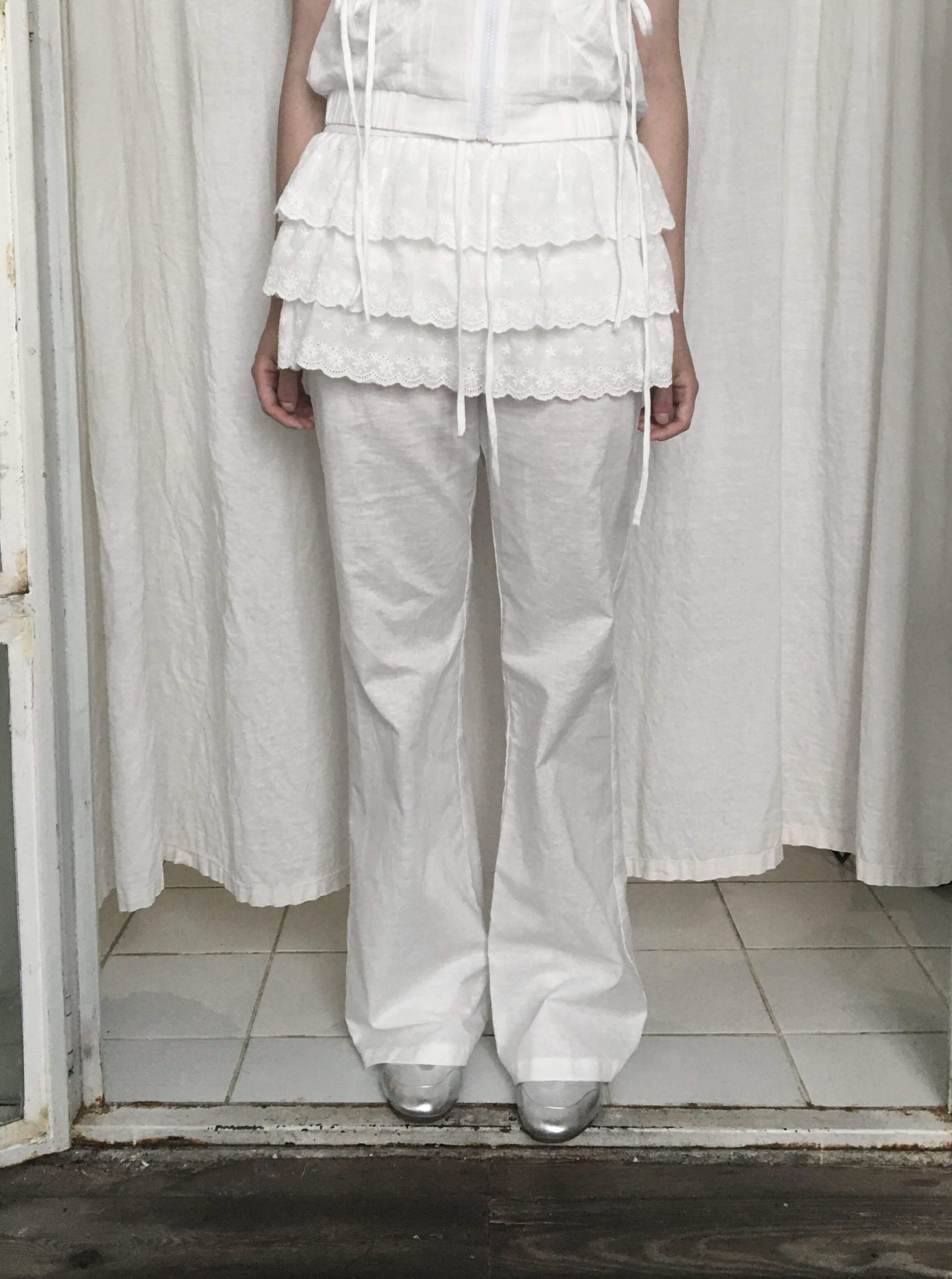 SicAstra_Woodland_Lace_Patchwork_Drawstring_Slight_Flare_Women&