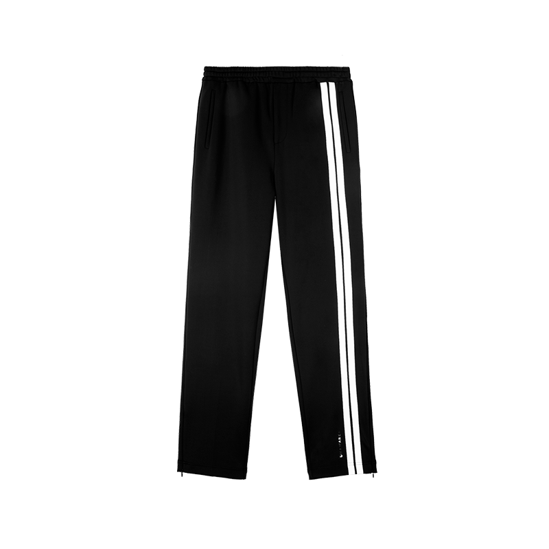 Side Stripe Zip Hem Track Pants