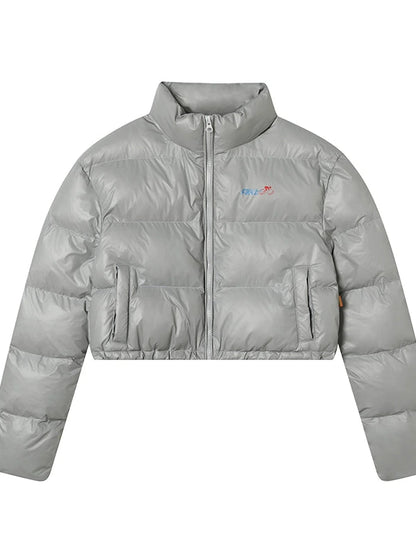 Winter Pixel Glow Short Padded Jacket