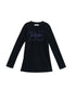 Achihara Soft Cozy Long Sleeve Tee With Split Hem