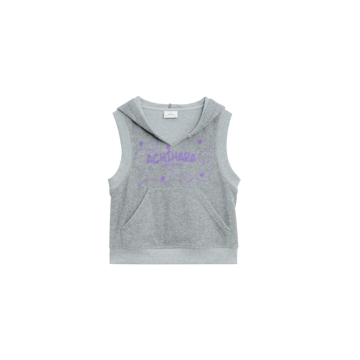 Achihara Sleepy Sheep V-Neck Hooded Vest