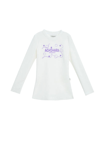 Soft Cozy Long Sleeve Tee With Split Hem