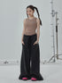 Achihara Sleeveless Striped Cotton Tank Top For Women Summer Fall Layering Essential