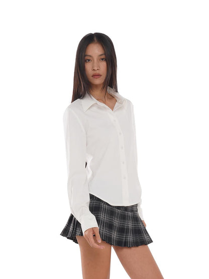 SweetChilling Slim Fit Classic Shirt For Women