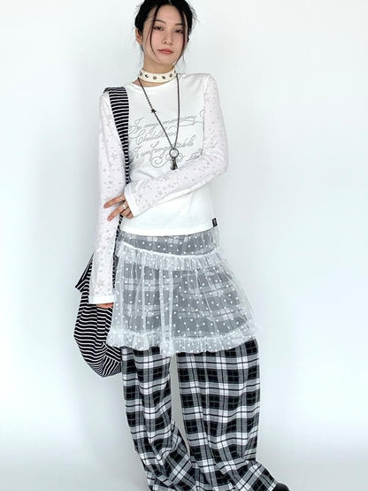Slim Fit Hooded Round Neck Printed Patchwork T-Shirt