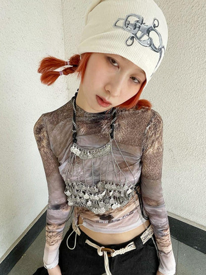Slim Fit Long Sleeve T-Shirt Women Fashion Basic Tee
