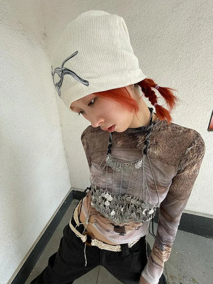 Slim Fit Long Sleeve T-Shirt Women Fashion Basic Tee