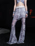 UpdateNN NORTH NODE Flared High Waist Tailored Culottes