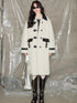 DIDDI MODA Soft Lamb Fur Leather Reversible Coat
