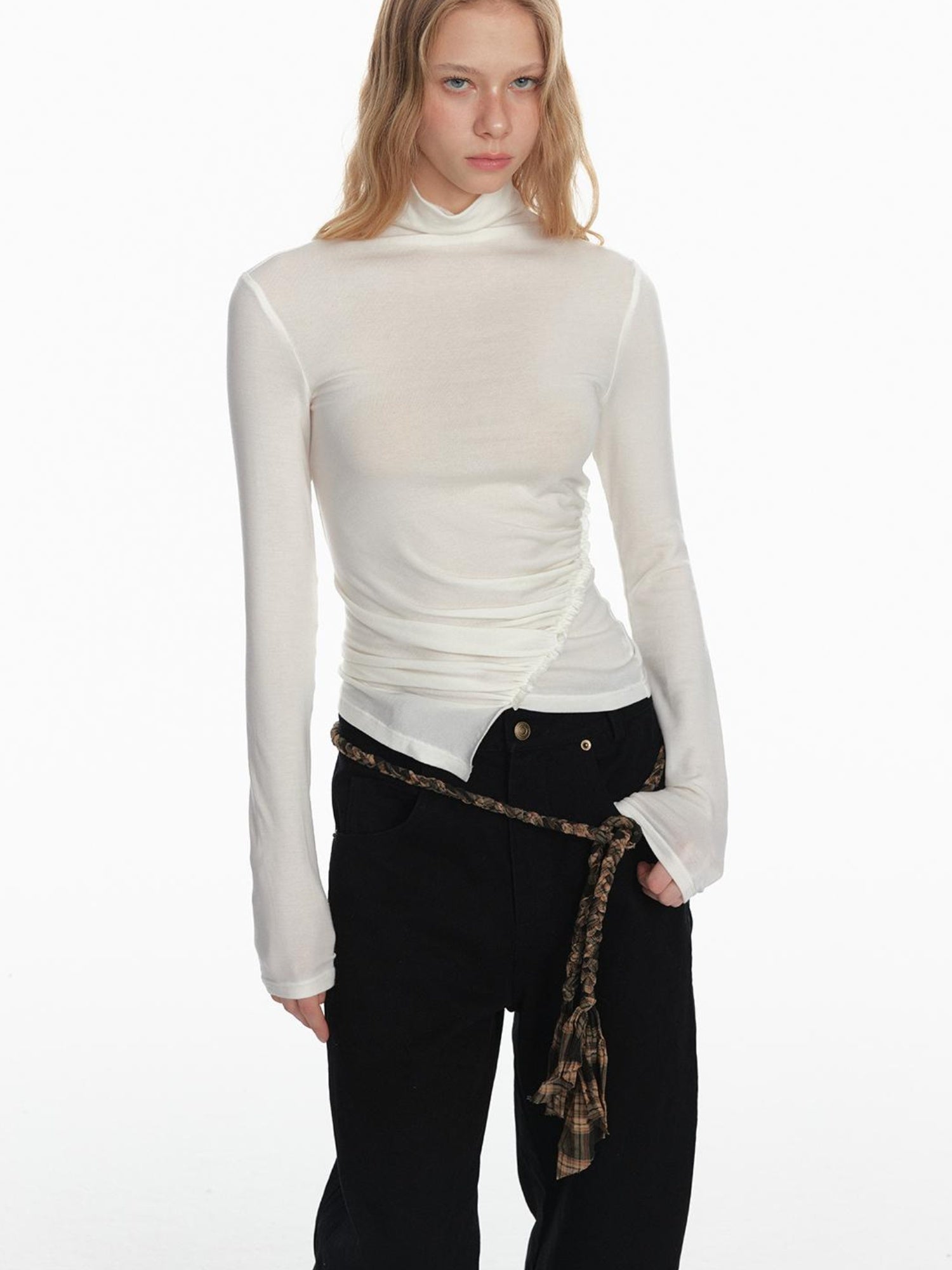 STRIKE A POSE Soft Wool Knit Women&