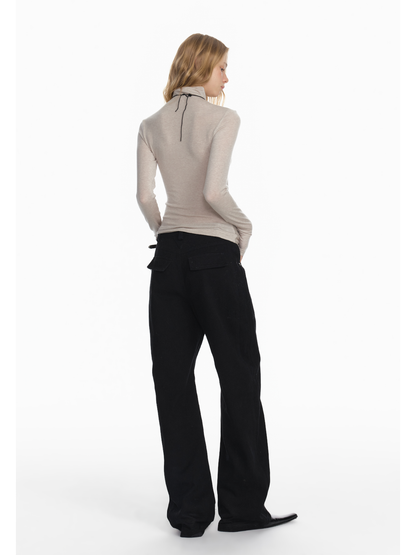 STRIKE A POSE Soft Wool Knit Women&