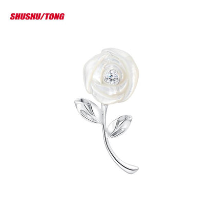 Spring Fashion Elegant Rose Earrings Stylish Design