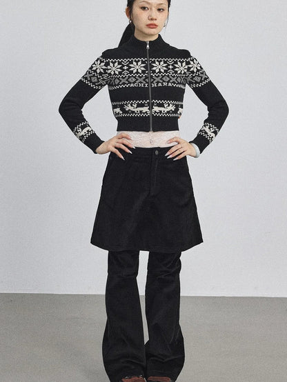 Spring Knit Cardigan Top For Women New Year Outfits