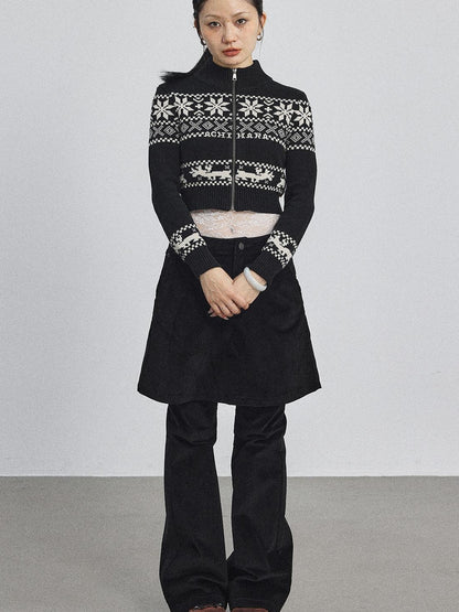 Spring Knit Cardigan Top For Women New Year Outfits