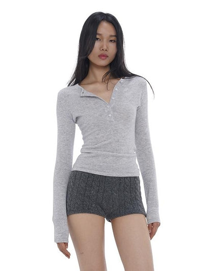 Spring Merino Wool Slim-Fit Warm Sweater