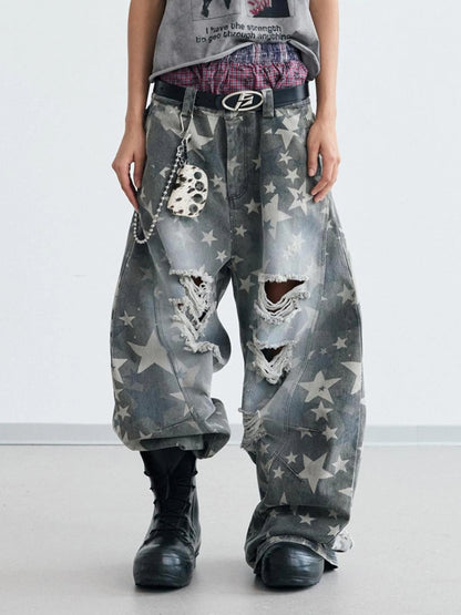 Star Ripped Scimitar Pants