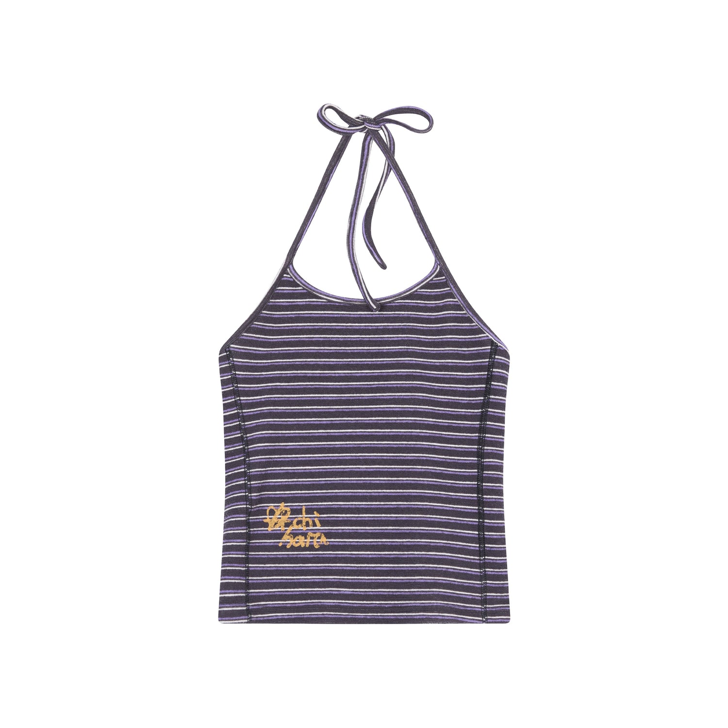Achihara Breton Star Spotted Halter Top