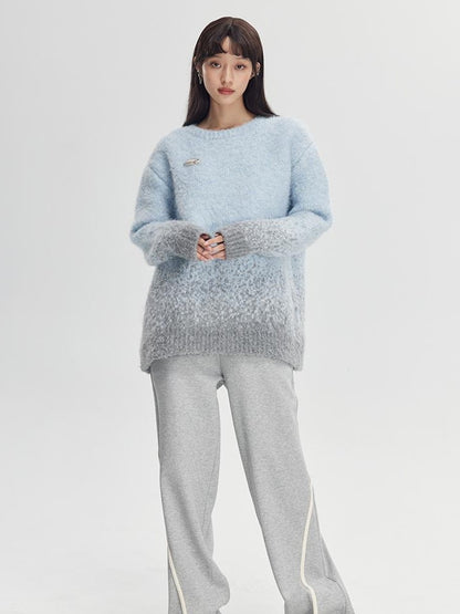 DIDDI MODA Starry Gradient Knit Sweater