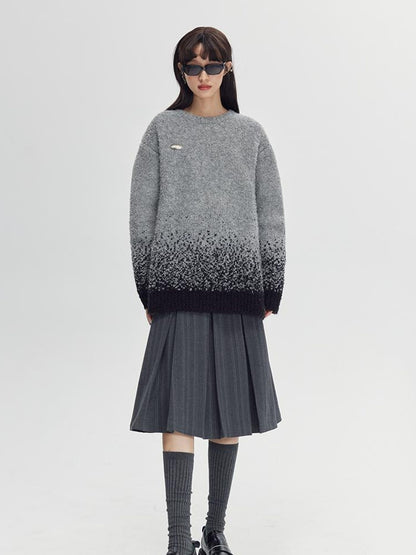 DIDDI MODA Starry Gradient Knit Sweater