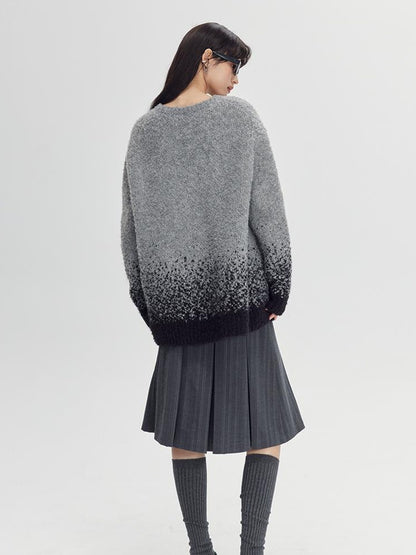 DIDDI MODA Starry Gradient Knit Sweater