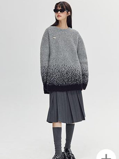 DIDDI MODA Starry Gradient Knit Sweater