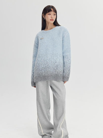 DIDDI MODA Starry Gradient Knit Sweater