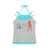 Achihara Layered Double Strap Camisole With Detachable Tie
