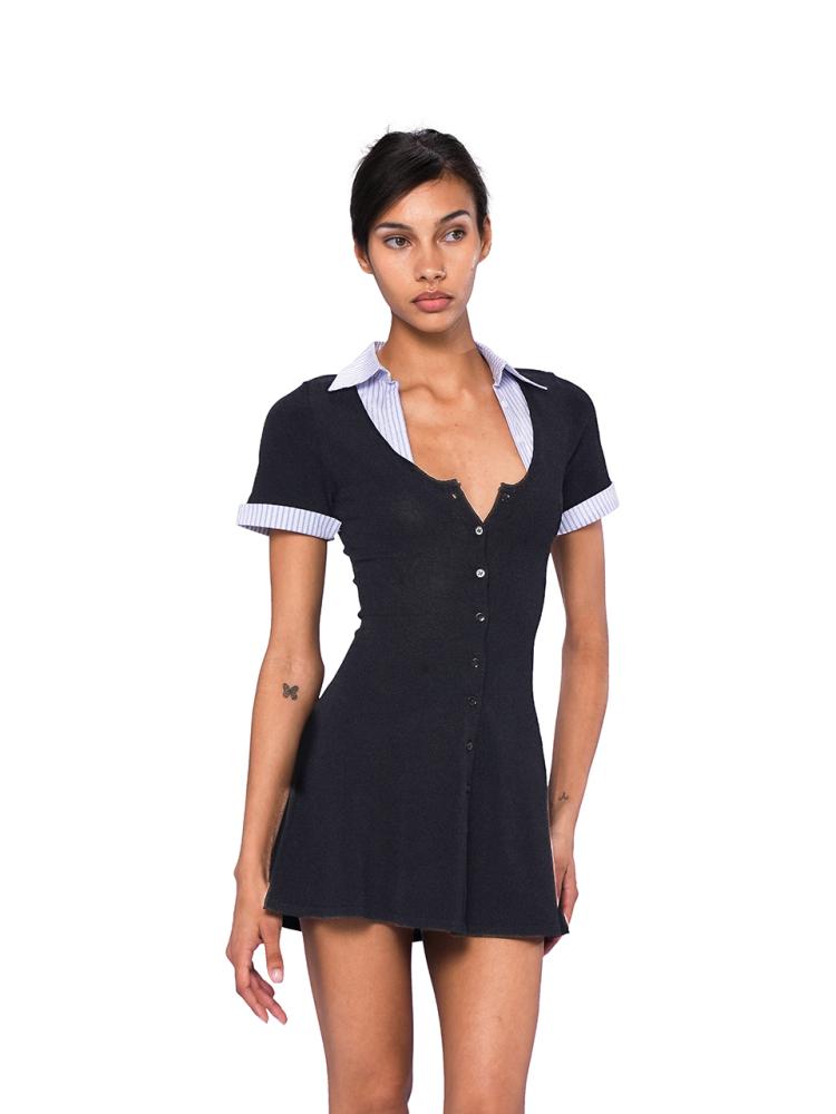 SweetChilling Summer Knit A-Line Sleeveless Dress
