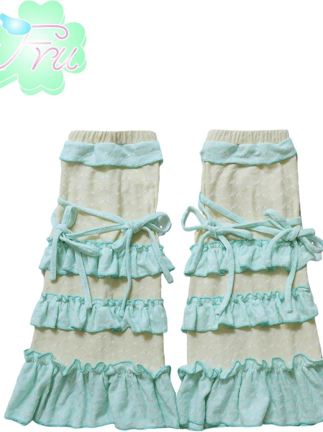 Summer Lace Sweet Girl Socks Green