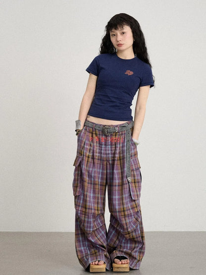 Summer Slim Fit Waist Defining Cotton T-Shirt