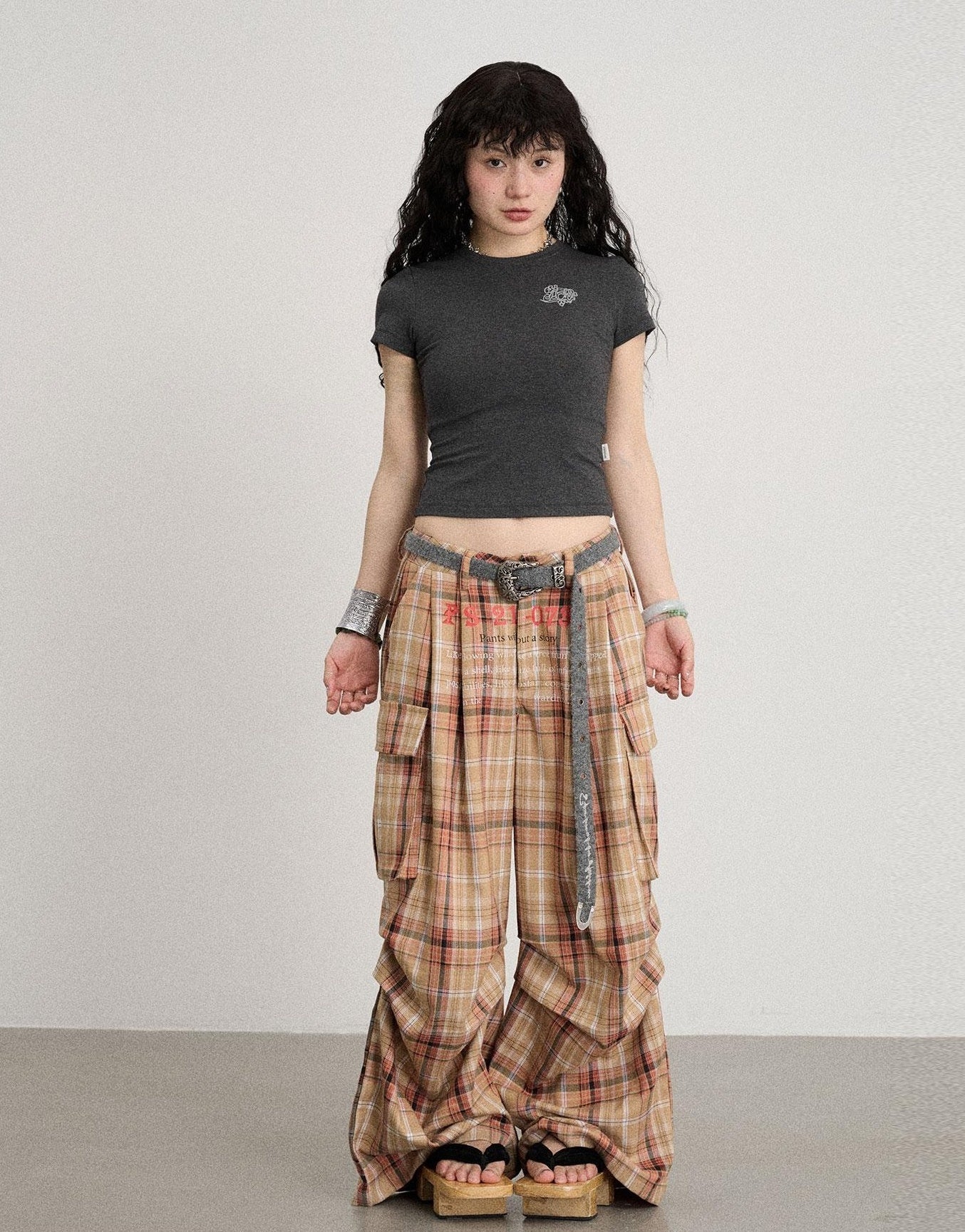 Achihara Summer Slim Fit Waist Defining Cotton T Shirt