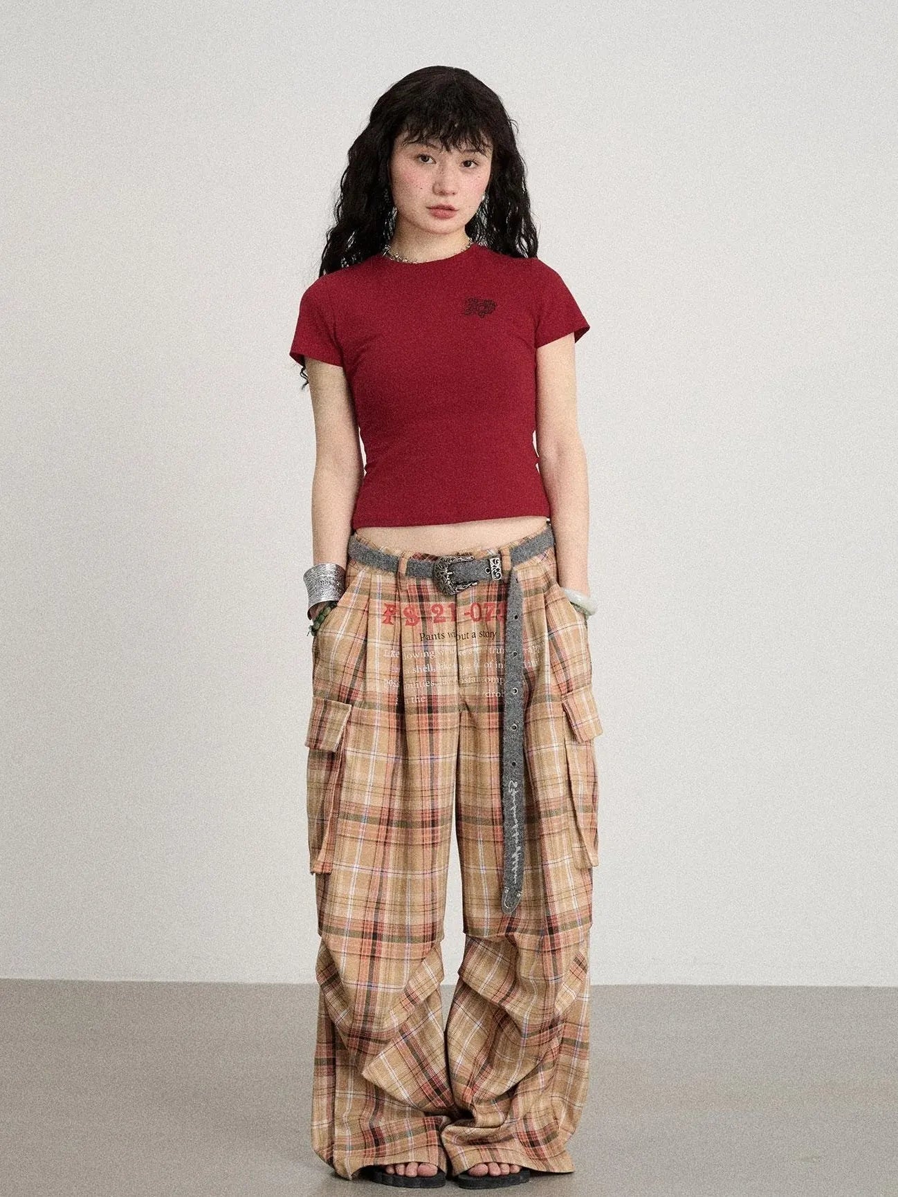 Summer Slim Fit Waist Defining Cotton T-Shirt