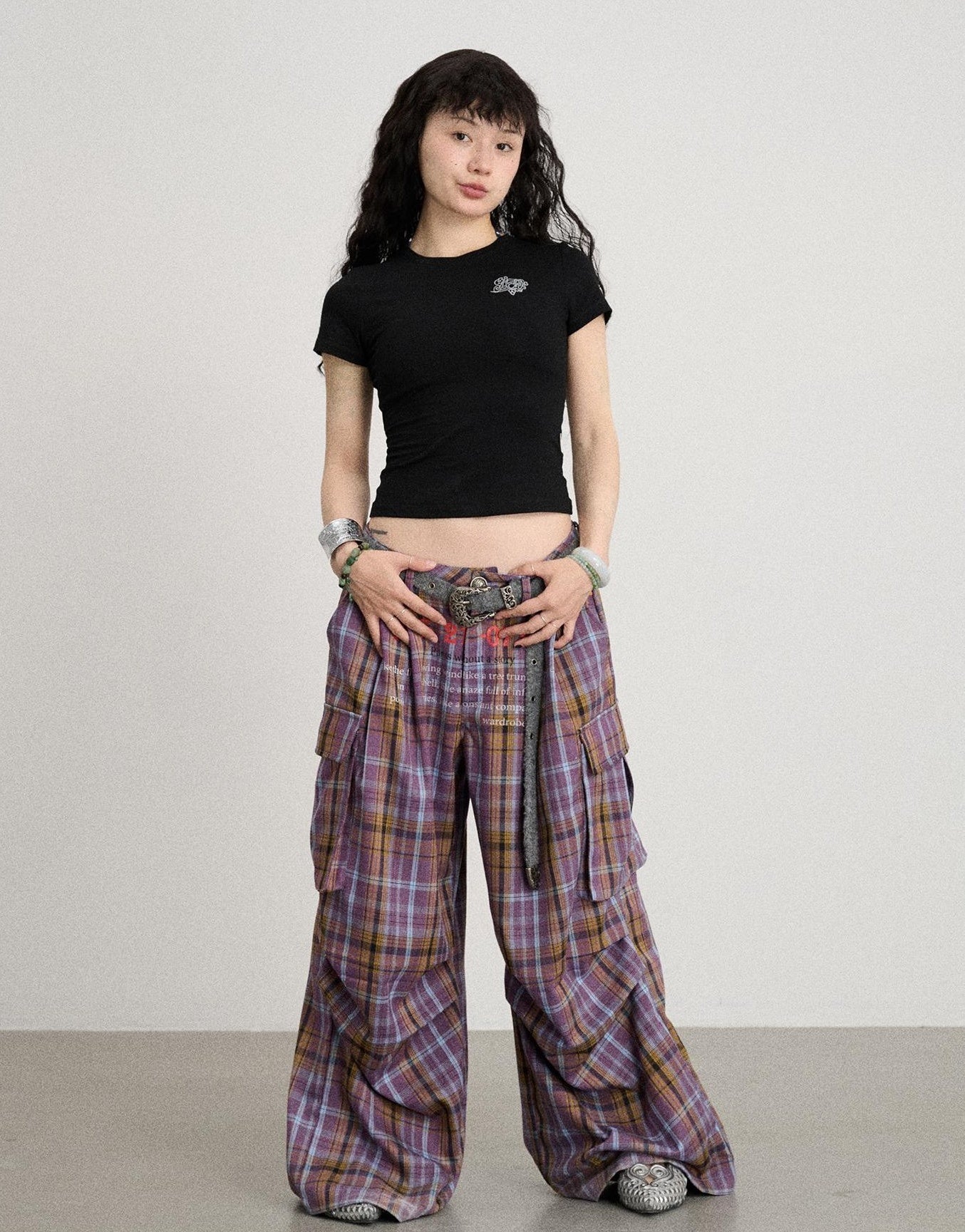 Achihara Summer Slim Fit Waist Defining Cotton T Shirt